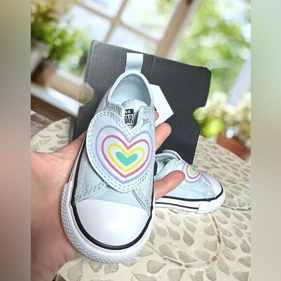 Converse Chuck Taylor All Star CTAS Toddler Baby One Strap Sneakers Shoes - Picture 13 of 16